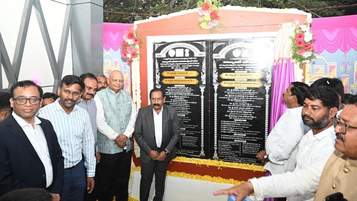Chief Secretary inaugurates new facilities at S. Uppalapadu in Kadapa district