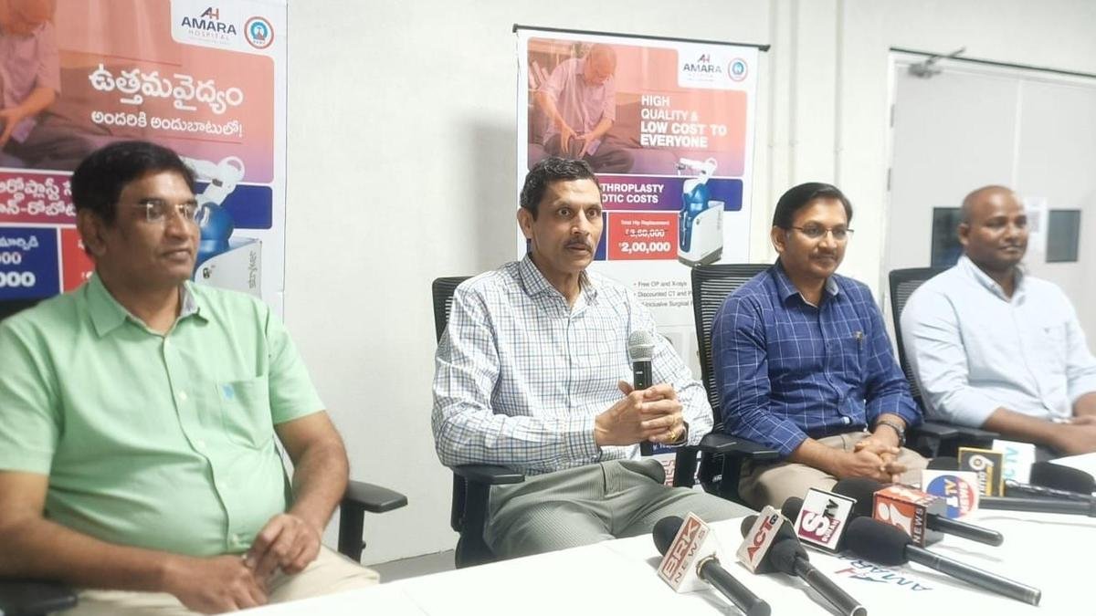 Amara Hospital completes 100 robotic knee replacement surgeries