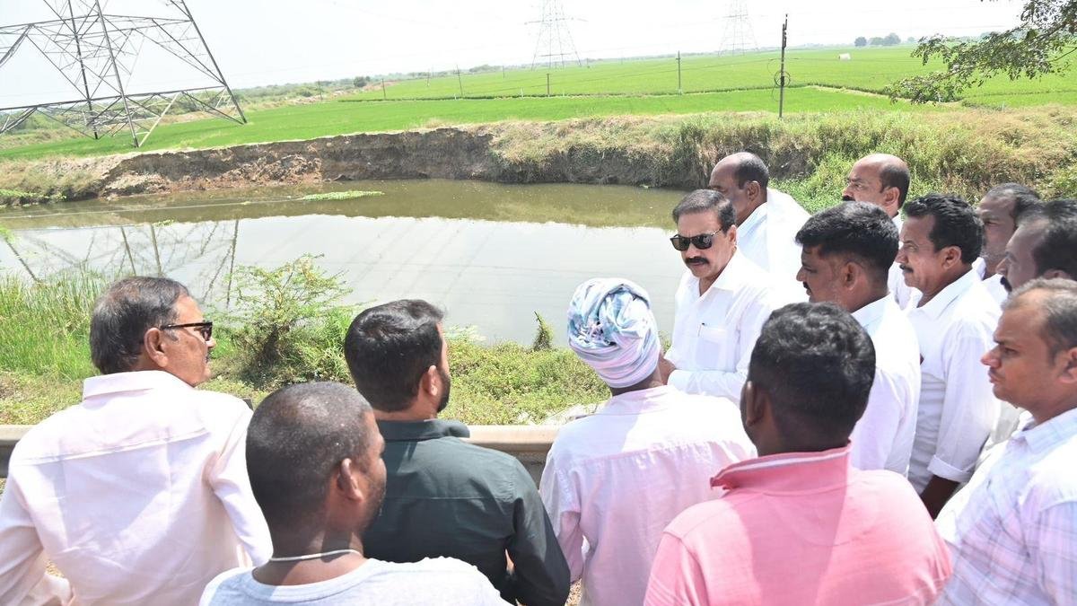 Kakani, Somireddy trade charges over irrigation water shortage in Sarvepalli constituency
