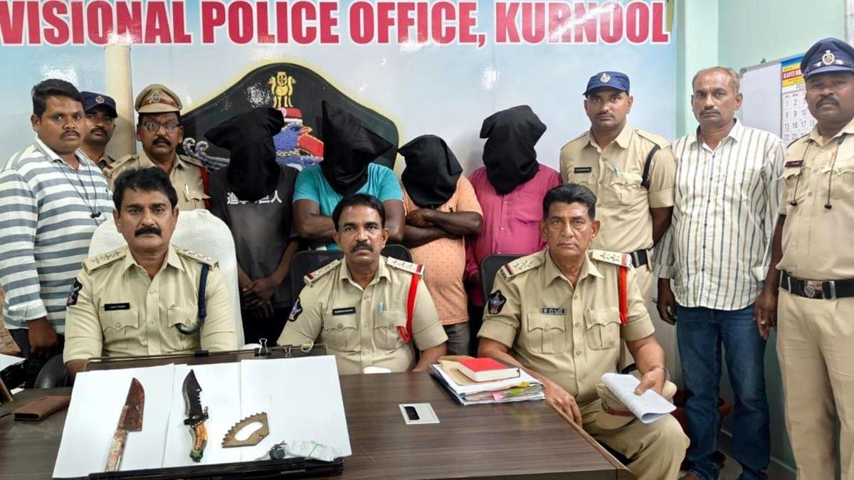 Four arrested in Kurnool murder case
