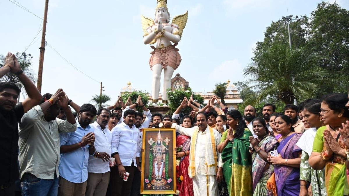 NDA Alliance leaders protests Ambati Rambabu’s alleged remarks against A.P. CM Naidu