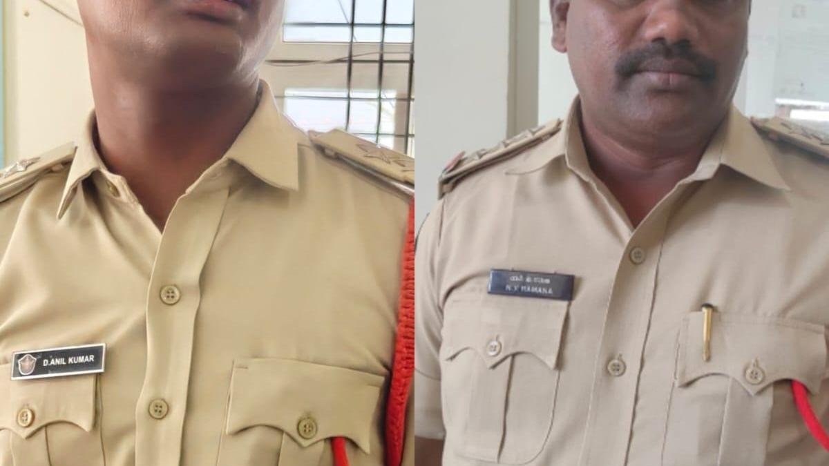 Police officers arrested for ‘accepting’ ₹1.5 lakh bribe in Kadapa district