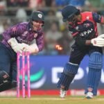 T20 World Cup: Michael Jones’ brisk 71 powers Scotland to 170/7 against Nepal