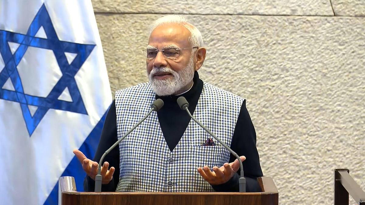 Gaza peace initiative holds promise of ‘just and durable peace’ in region: PM Modi in Israel